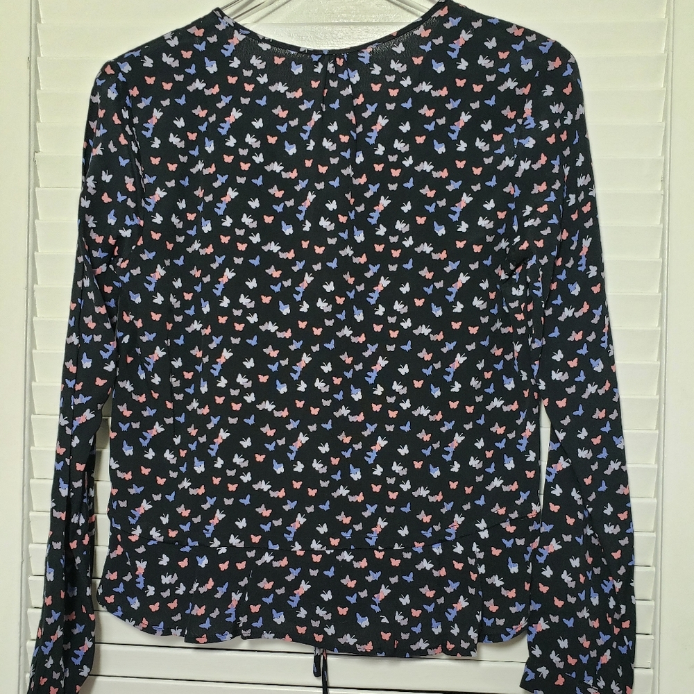 Rails Beaux Ruffle Waist Blouse In Mar… - Picture 4 of 8